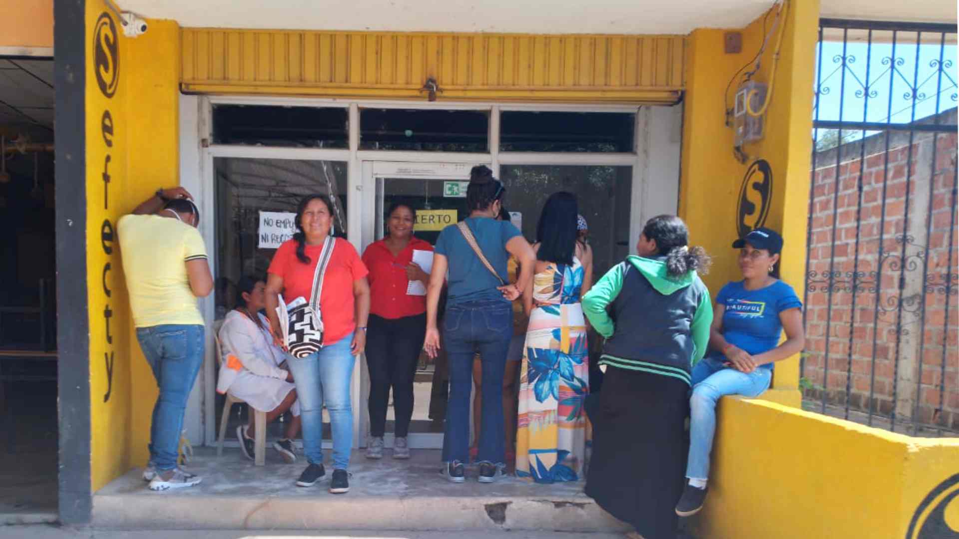 En Fonseca, La Guajira, las personas pudieron reclamar el subsidio desde el 3 de mayo en las oficinas de Efecty.