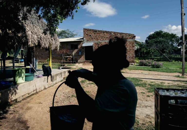 Comunidad de Fonseca, en La Guajira. Foto: Gabriel Linares/ Consonante.