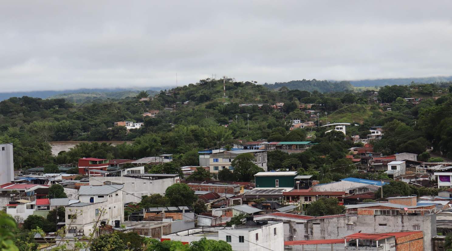 Panorámica del área urbana de San Vicente del Caguán. Foto: Consonante